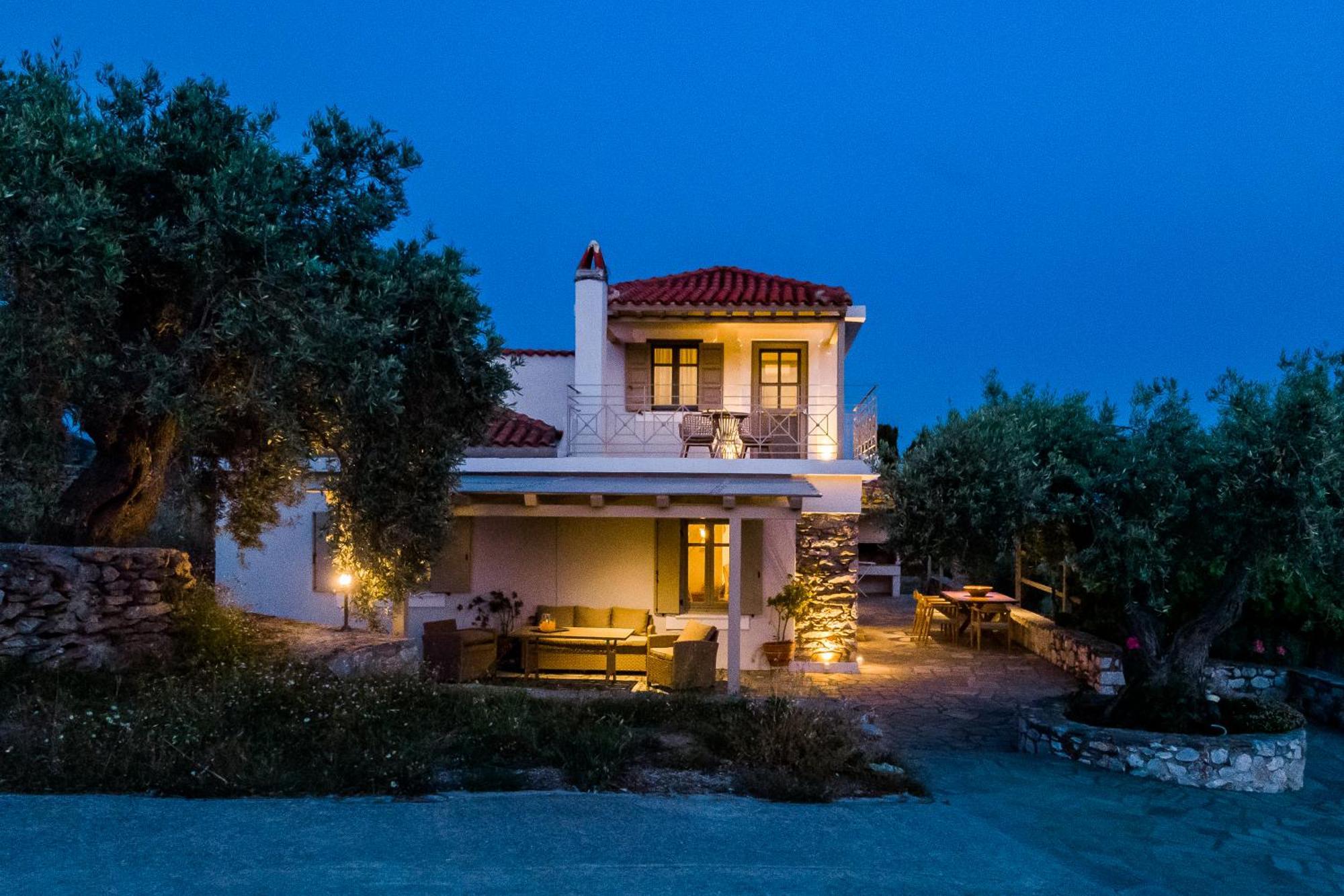 Villa Nektaria Alikias Екстер'єр фото