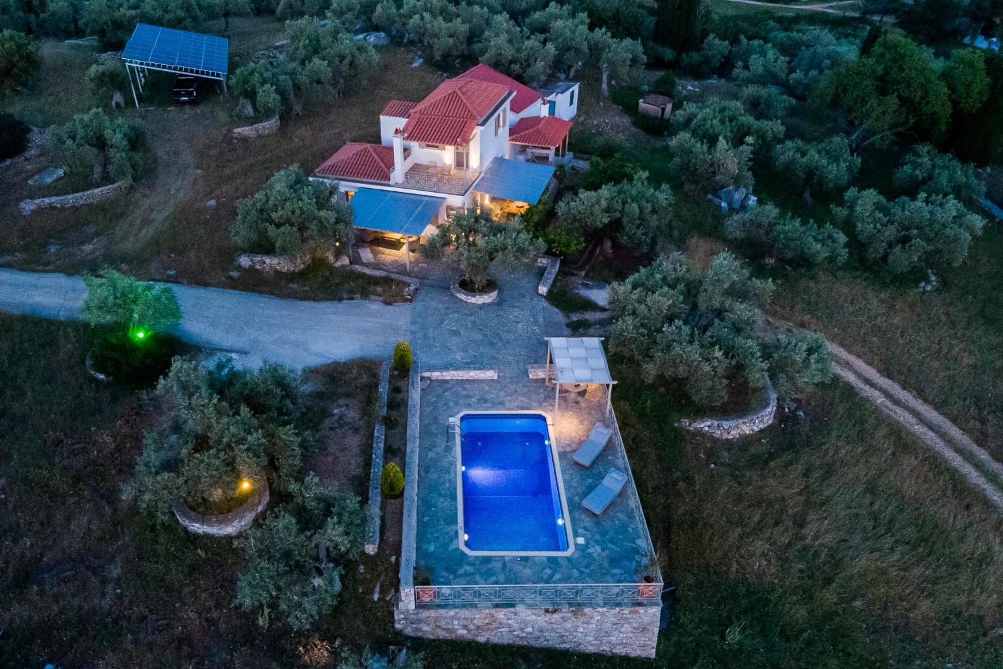Villa Nektaria Alikias Екстер'єр фото