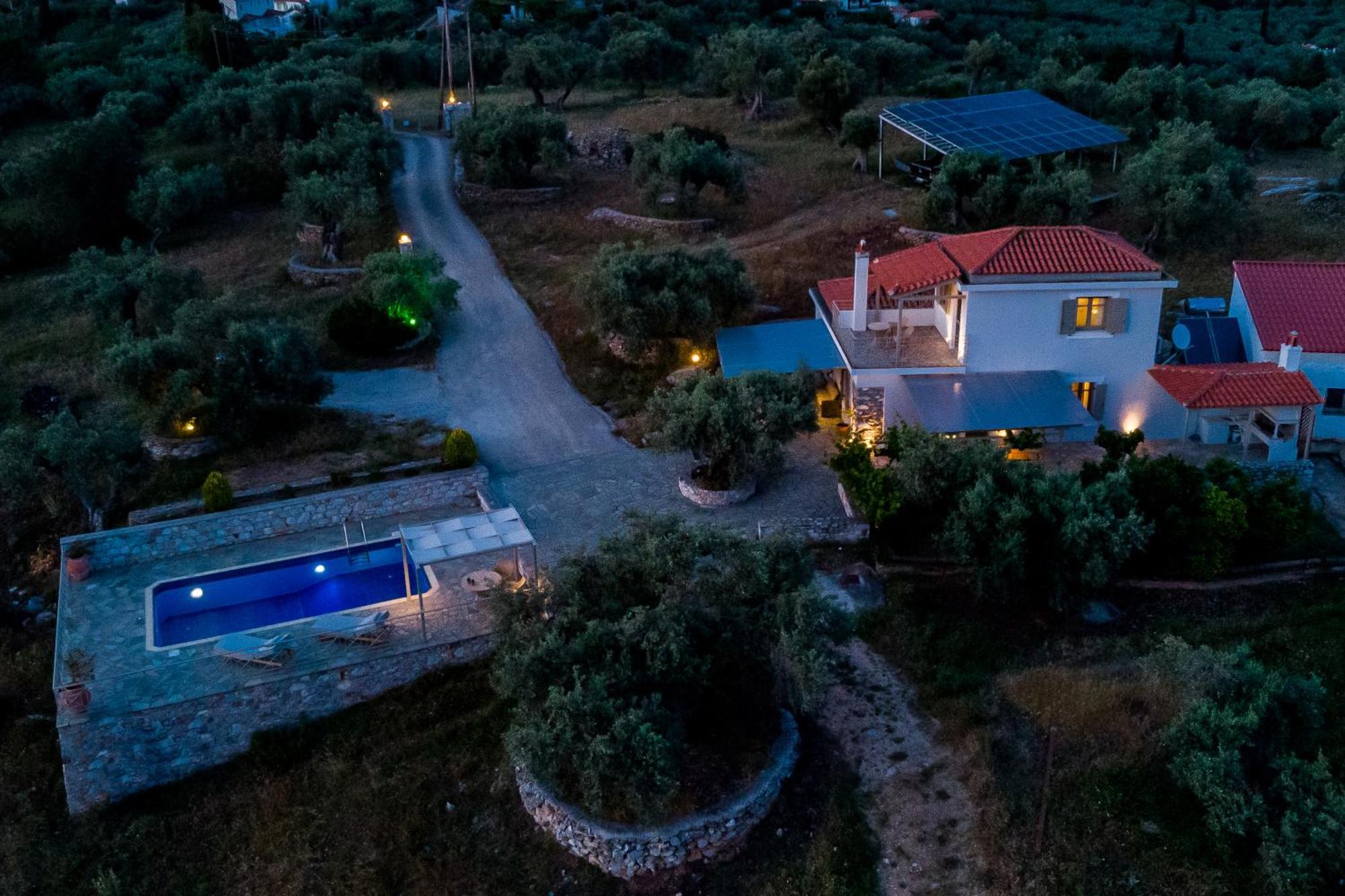 Villa Nektaria Alikias Екстер'єр фото