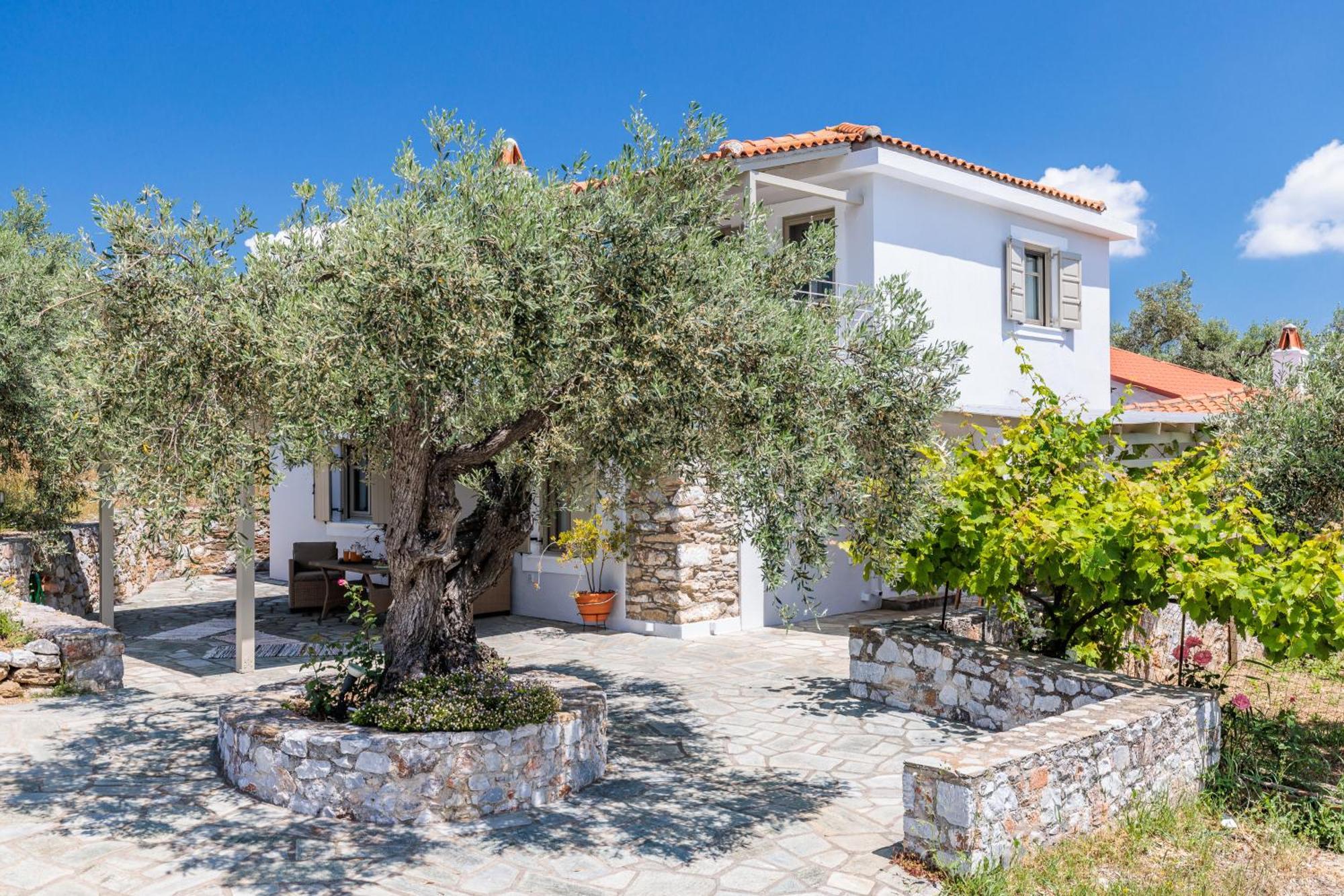 Villa Nektaria Alikias Екстер'єр фото
