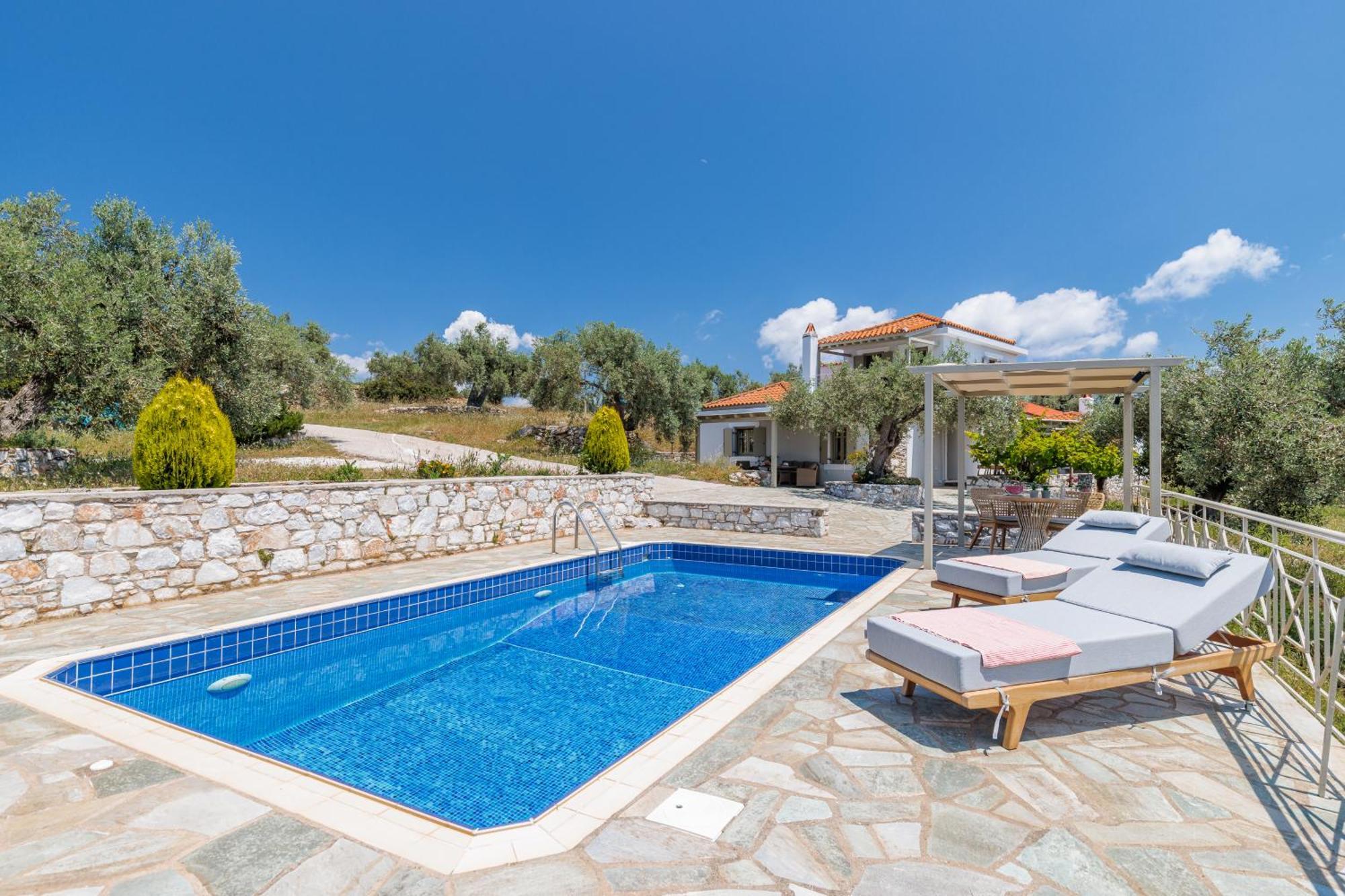 Villa Nektaria Alikias Екстер'єр фото