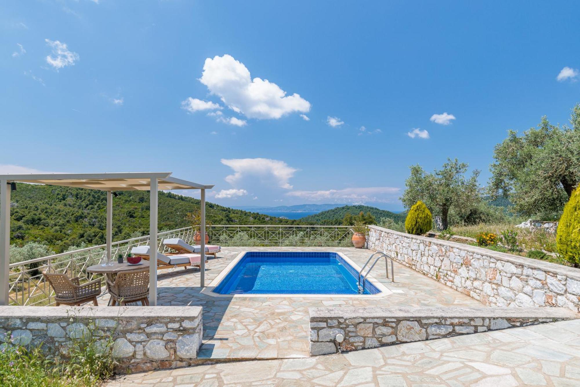 Villa Nektaria Alikias Екстер'єр фото